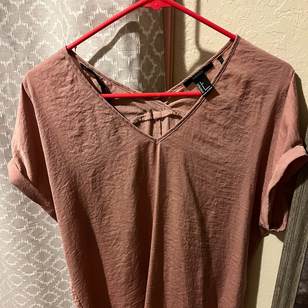 V-neck top